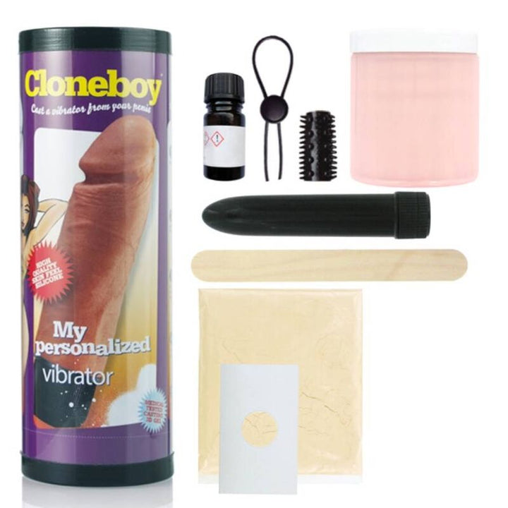 Kit Cloneboy Vibração Pilhas Bege