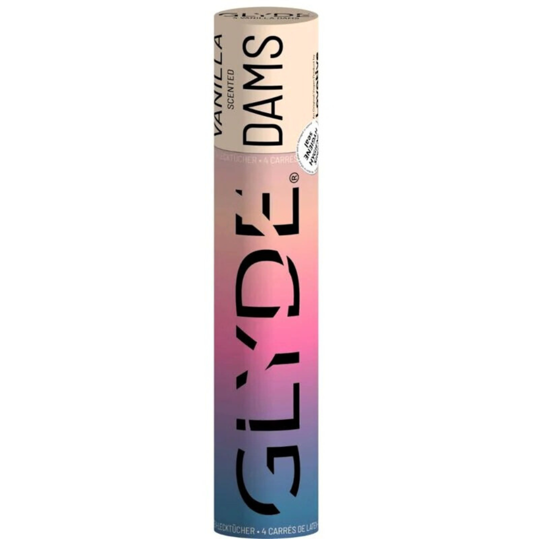 Lâminas Sheer Glide Dams Sabor Baunilha 4 Un