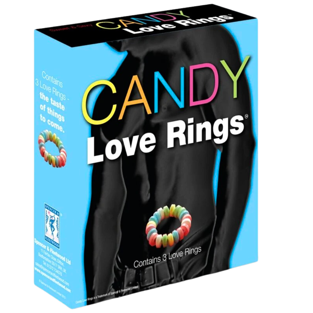 Lingerie Comestível Masculina Rebuçado Spencer Anel Peniano