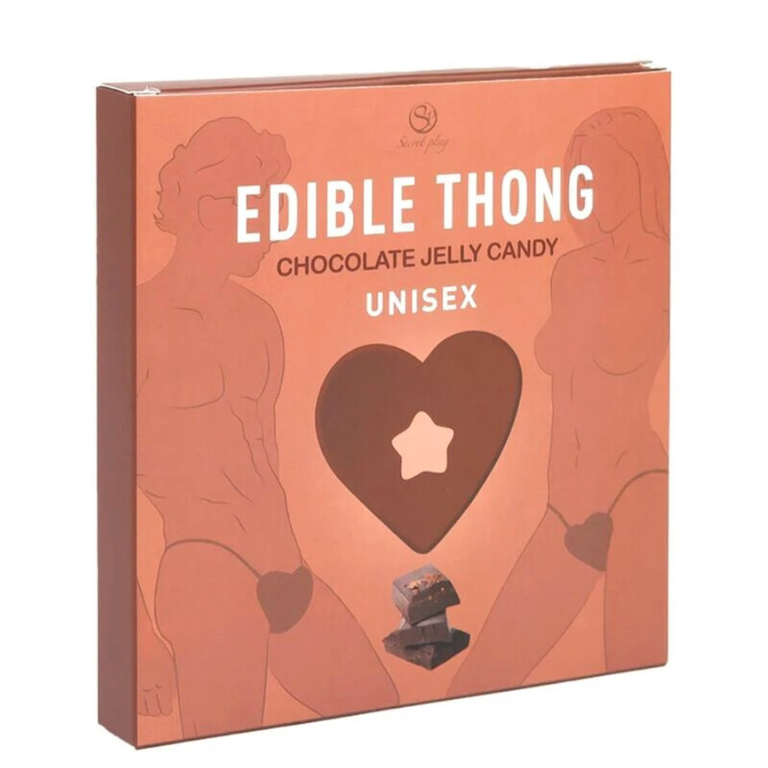 Lingerie Comestível Unisexo SecretPlay Tanga Chocolate