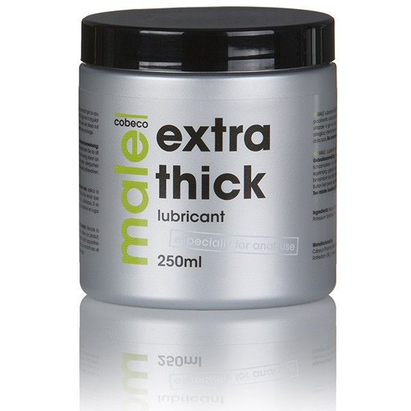 Lubrificante Anal Espesso Cobeco Extra Thick Água 250ml