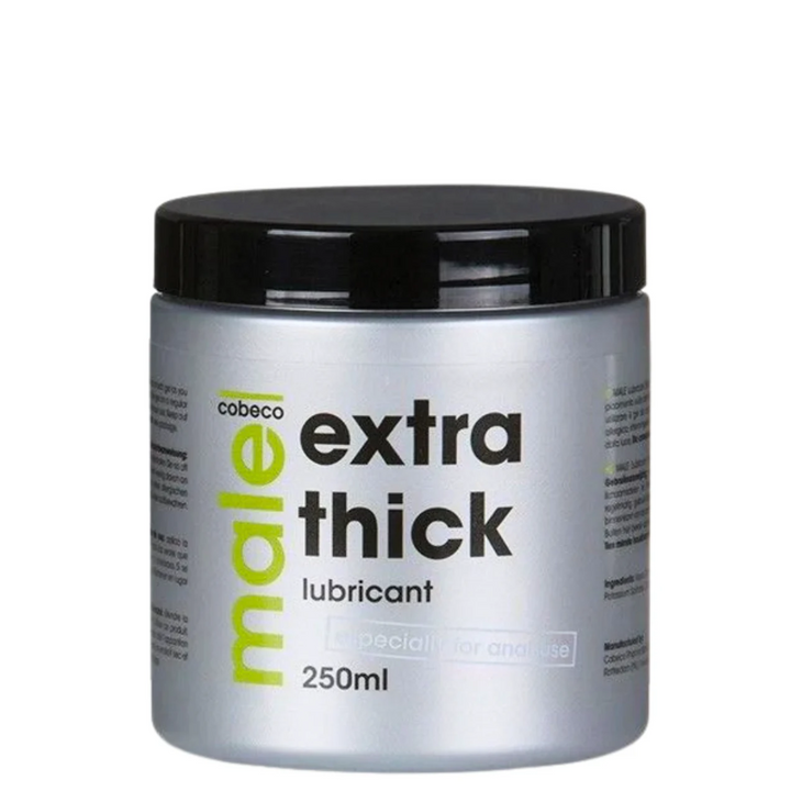Lubrificante Anal Espesso Cobeco Extra Thick Água 250ml