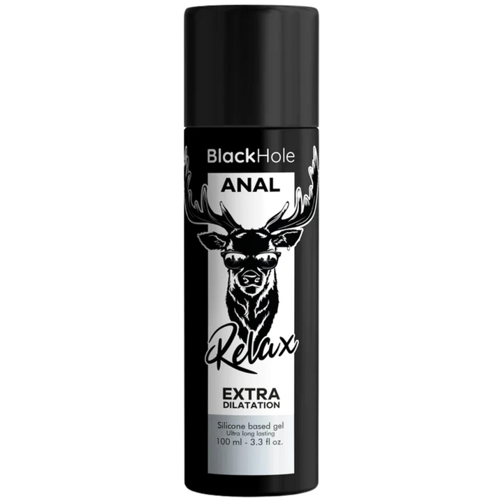 Lubrificante Anal Extra Relaxante Blackhole Silicone 100ml