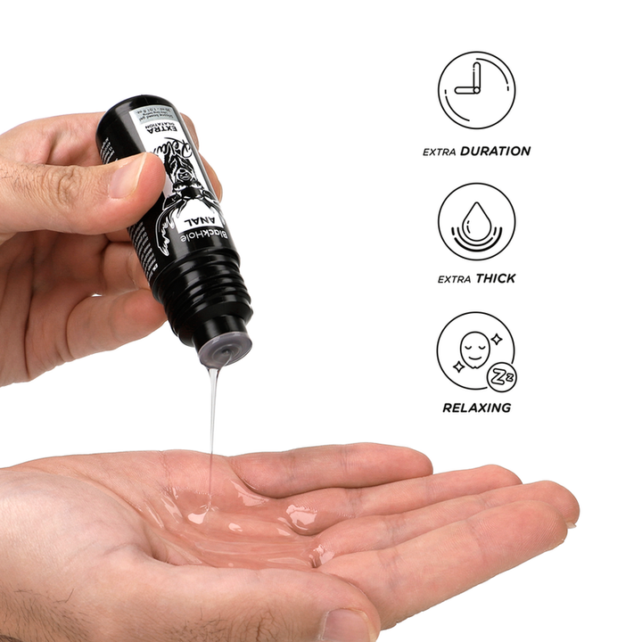 Lubrificante Anal Extra Relaxante Blackhole Silicone 30ml