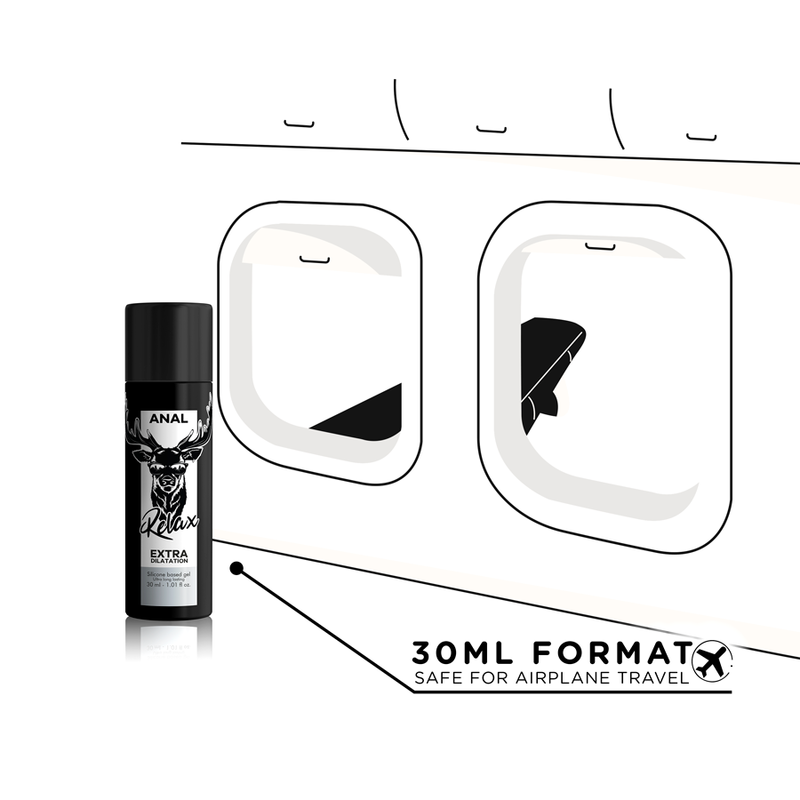 Lubrificante Anal Extra Relaxante Blackhole Silicone 30ml