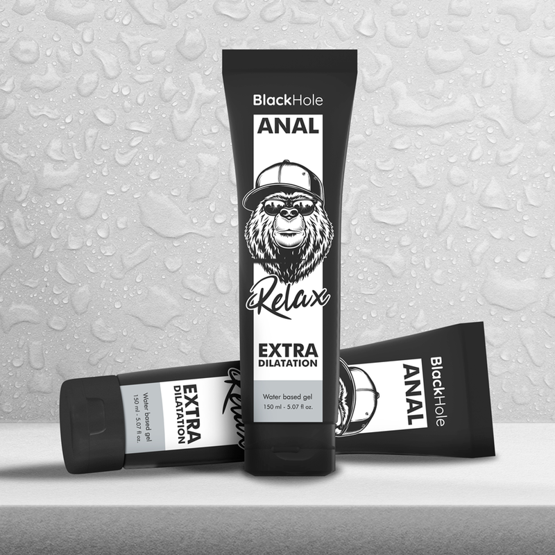 Lubrificante Anal Relaxante BlackHole Água 150ml