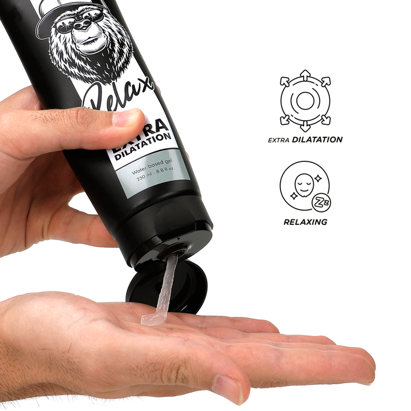Lubrificante Anal Relaxante BlackHole Água 250ml