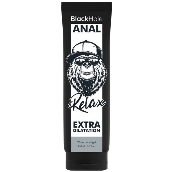 Lubrificante Anal Relaxante BlackHole Água 250ml