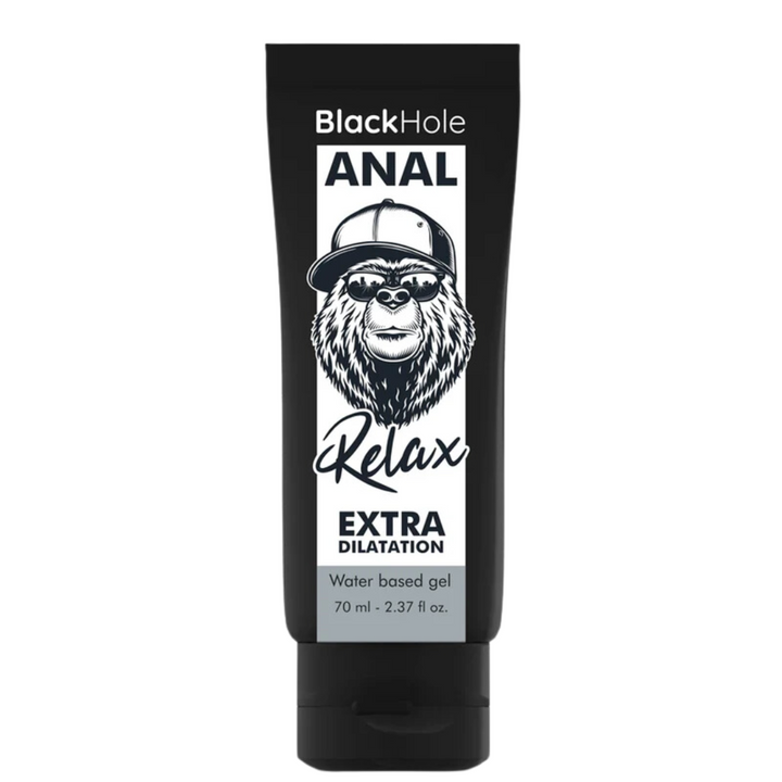 Lubrificante Anal Relaxante BlackHole Água 70ml