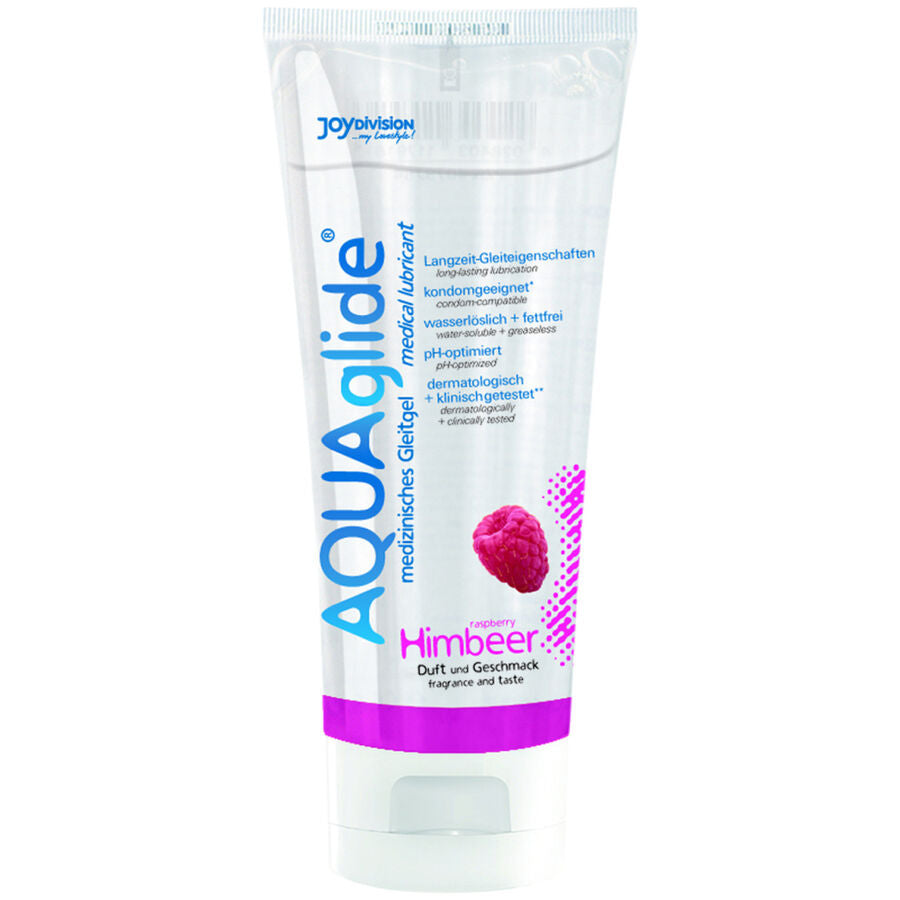 Lubrificante Sabor Aquaglide Framboesa 100ml