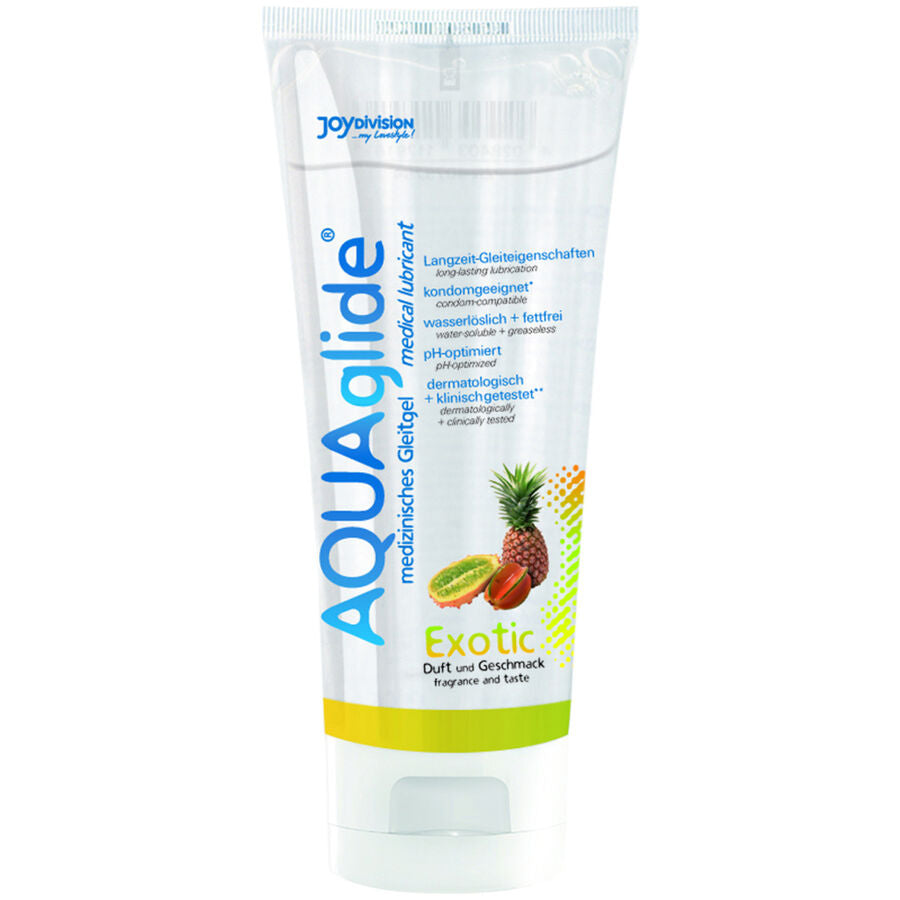 Lubrificante Sabor Aquaglide Frutos Tropicais 100ml