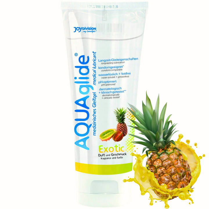 Lubrificante Sabor Aquaglide Frutos Tropicais 100ml