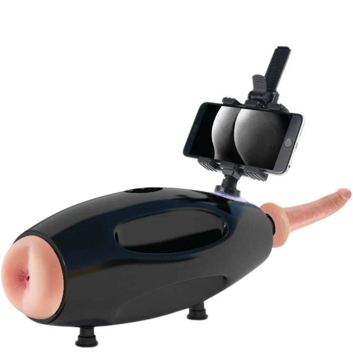 Máquina Sexo Fuck-machine Automática Portátil Dupla Função Fetish Fantasy