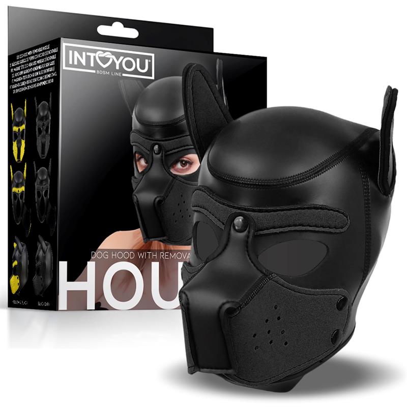 Máscara Petplay IntoYou Preto