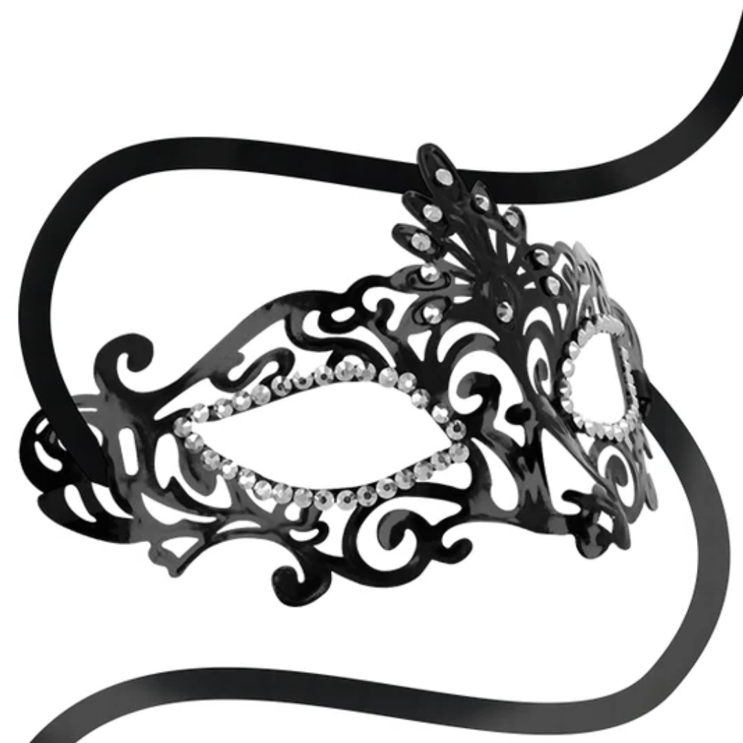 Máscara Veneziana Ohmama Love Pearls