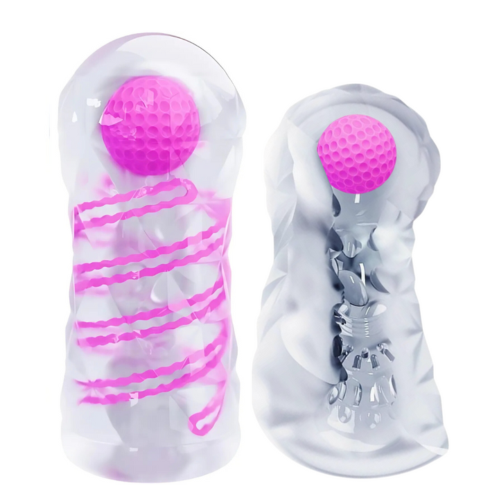 Masturbador Manual Movimento Espiral PrettyLove Pink Spiral