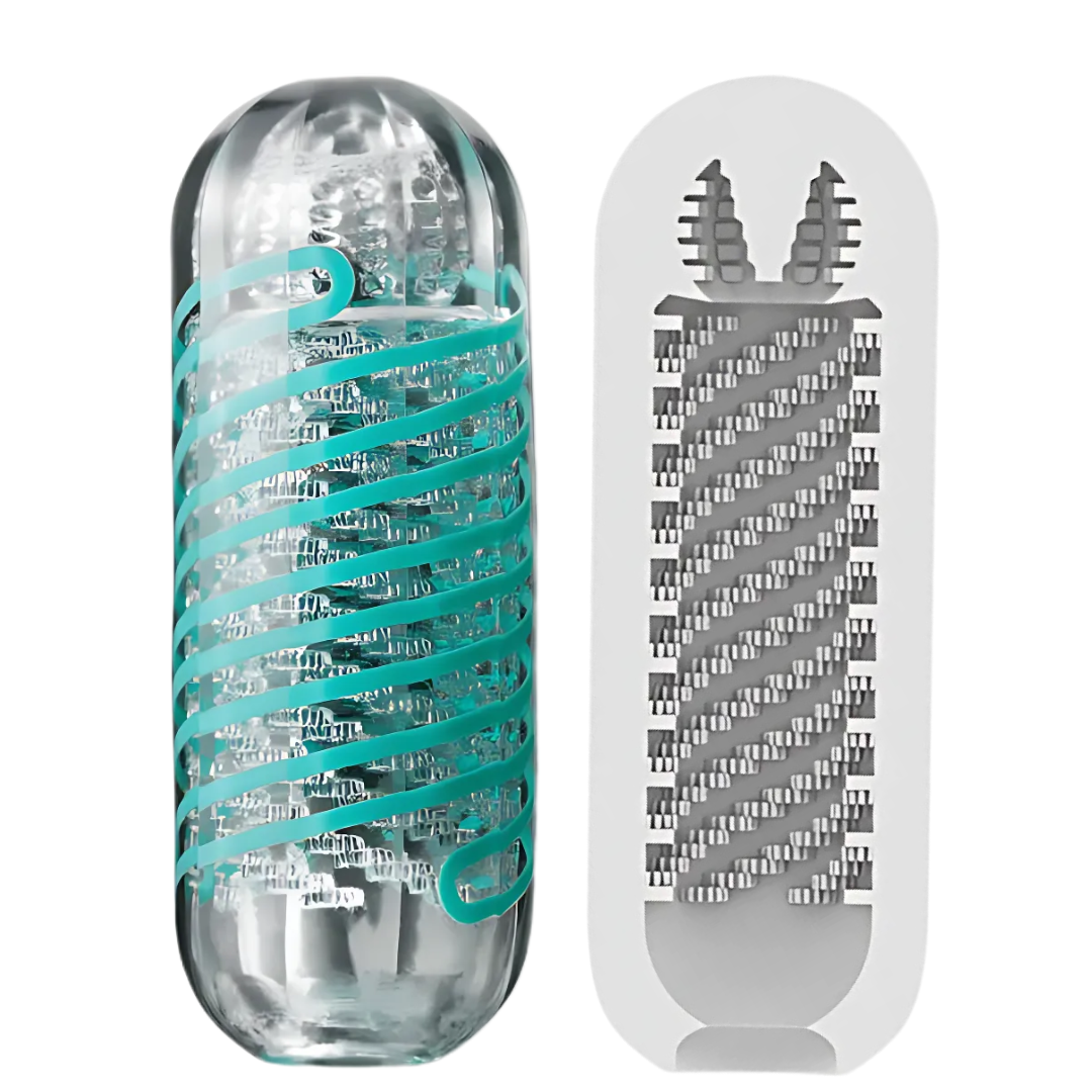 Masturbador Manual Movimento Espiral Tenga Pixel