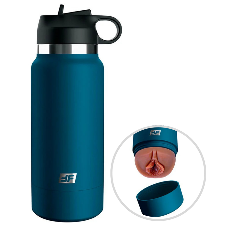 Masturbador Manual PDX Fuck Flask 1 Castanho