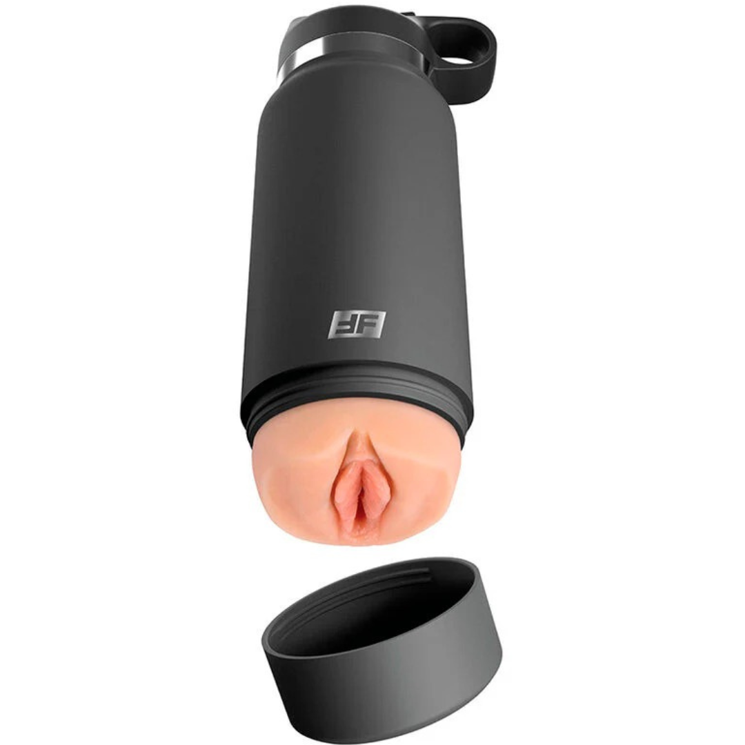 Masturbador Manual PDX Fuck Flask 2 Bege