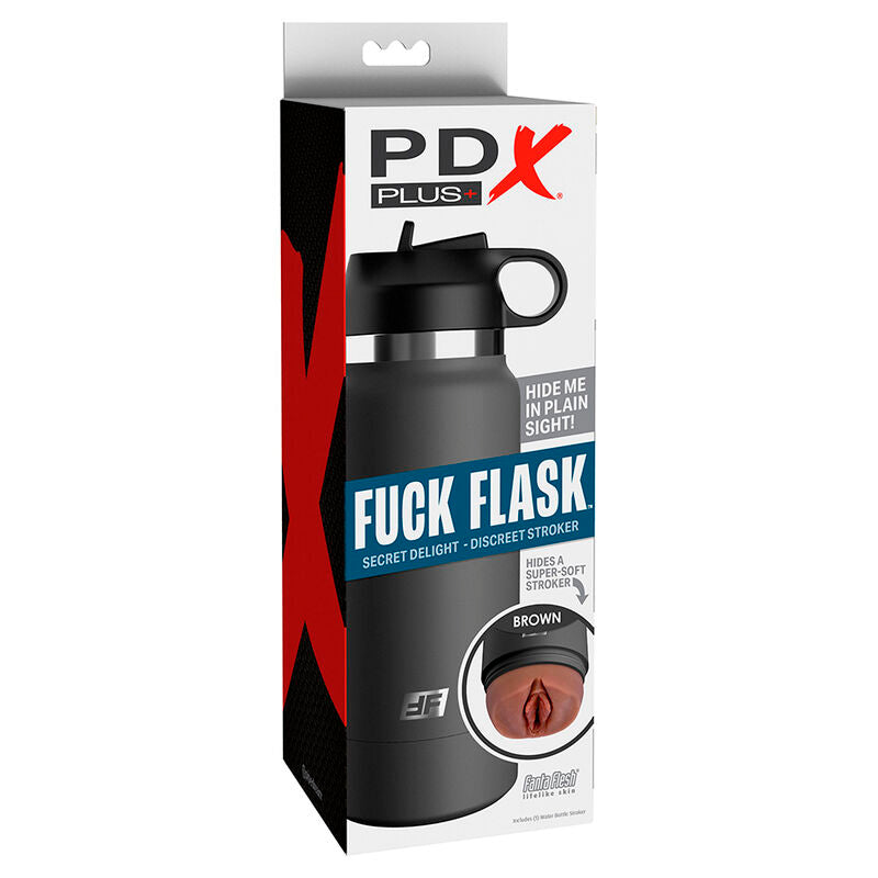Masturbador Manual PDX Fuck Flask 2 Castanho