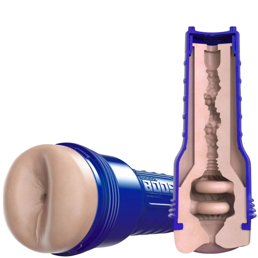 Masturbador Realista Manual Fleshlight Boost Blast Bege