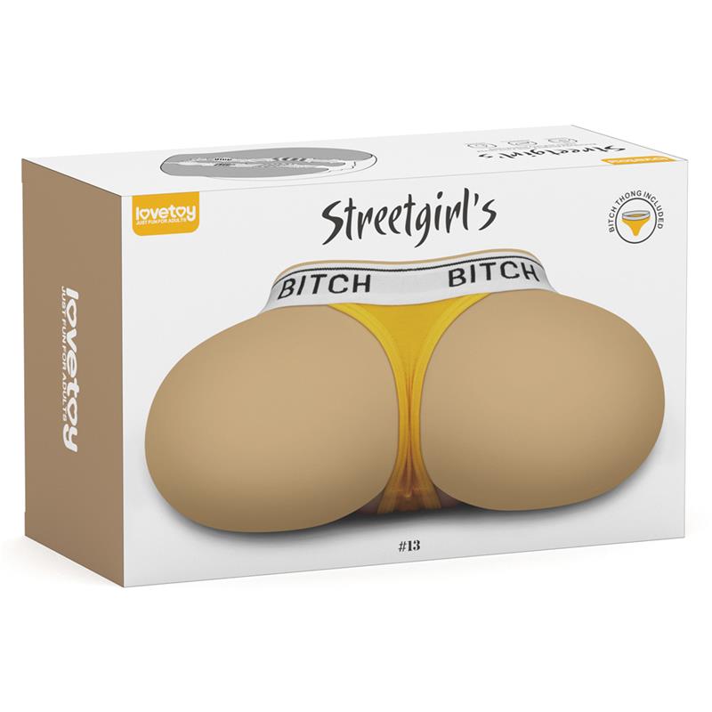 Masturbador Realista Streetgirls 13 Bege
