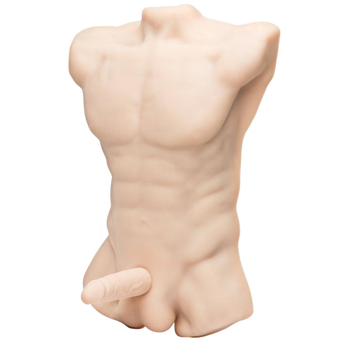 Masturbador Realista Torso Masculino Silicone Memória SilexD Apollo L 10.8kg