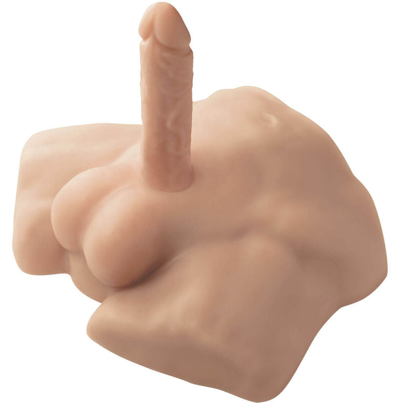 Masturbador Realista Torso Masculino Silicone Memória SilexD Apollo S 4.4kg