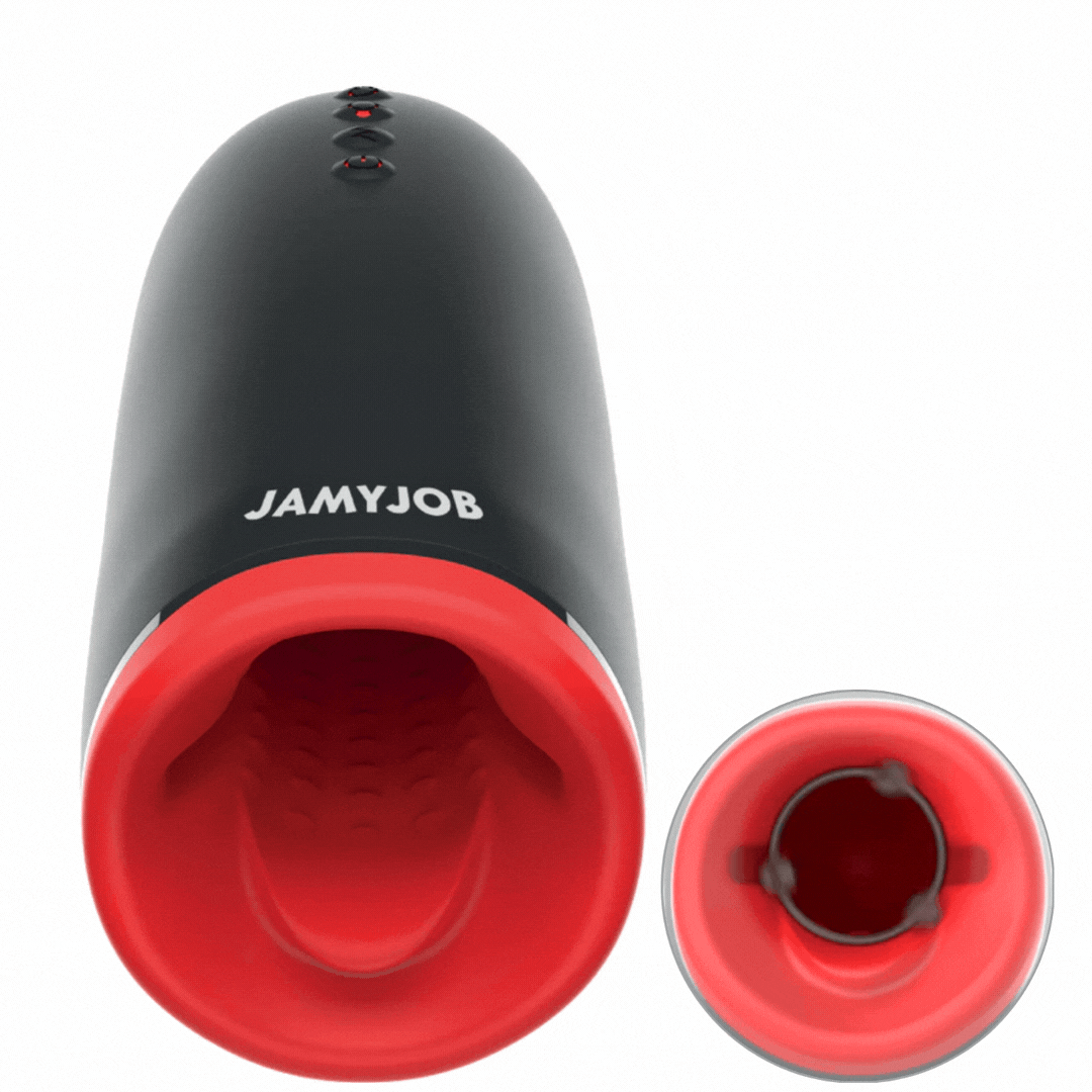 Masturbador Usb Movimento Rotação, Aquecimento e Vibração Jamyjob Spin-X