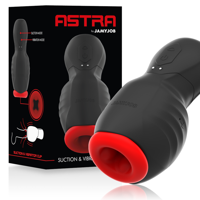 Masturbador Usb Movimento Sucção e Vibração Jamyjob Astra
