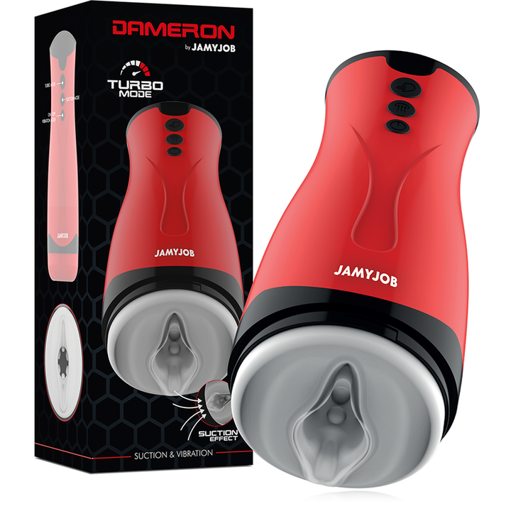 Masturbador Usb Movimento Sucção e Vibração Jamyjob Dameron