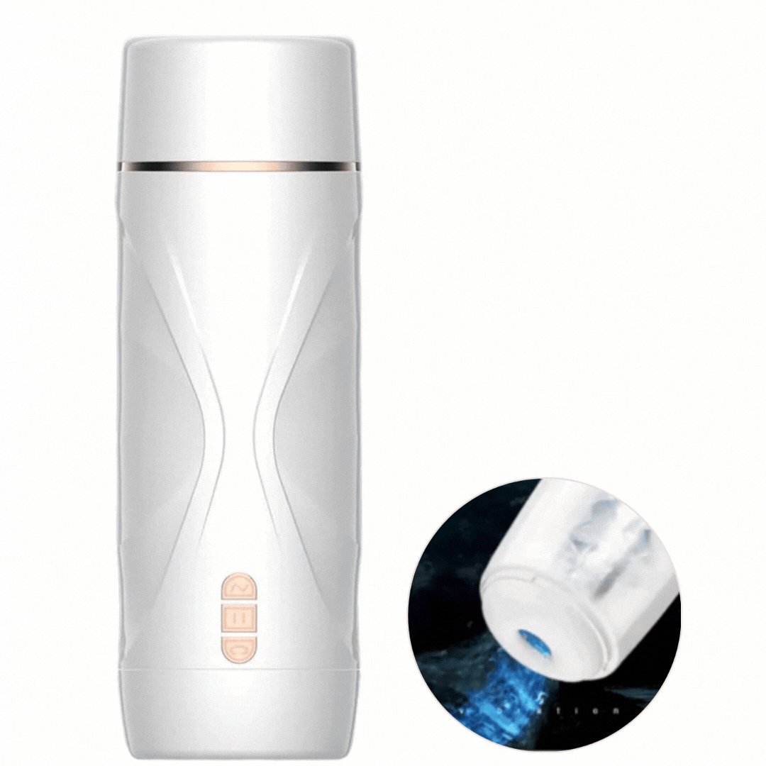 Masturbador Usb Movimento Sucção e Vibração Shequ Riley