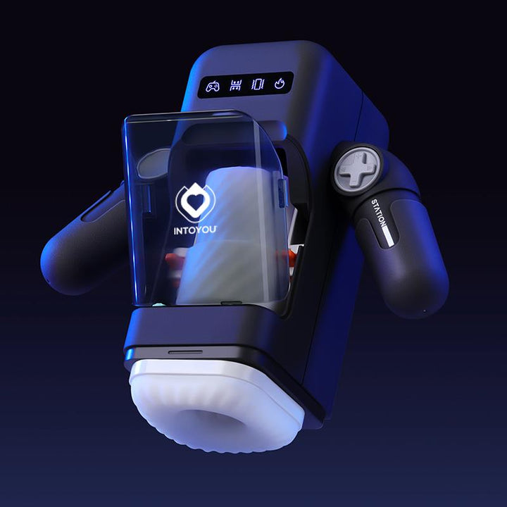 Masturbador Usb Movimento Telescópico, Aquecimento e Vibração IntoYou Elon