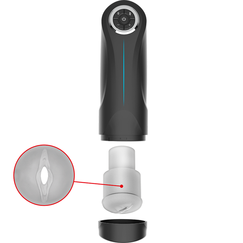 Masturbador Usb Movimento Telescópico Jamyjob Milker