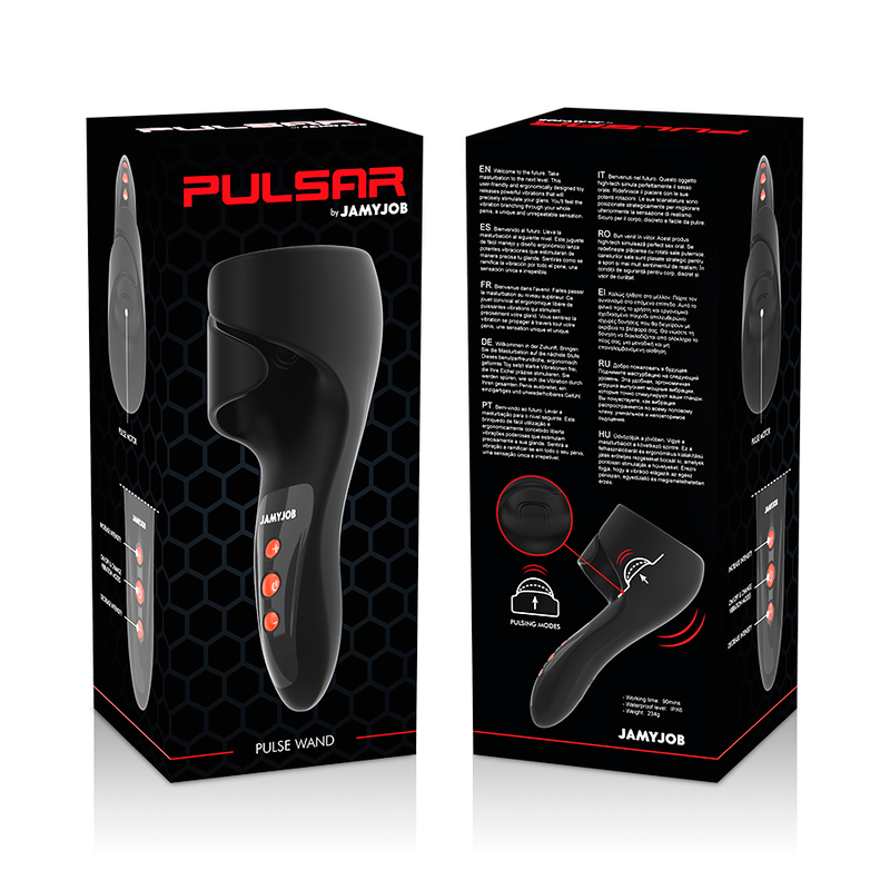 Masturbador Usb Vibração Multi-Usos Jamyjob Pulsar