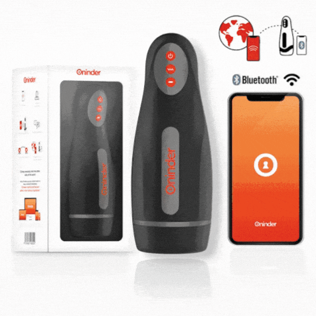 Masturbador Usb Vibração Oninder Seoul Controlo Remoto App