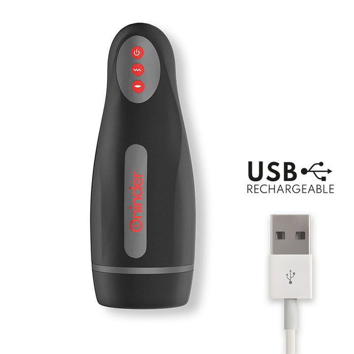 Masturbador Usb Vibração Oninder Seoul Controlo Remoto App