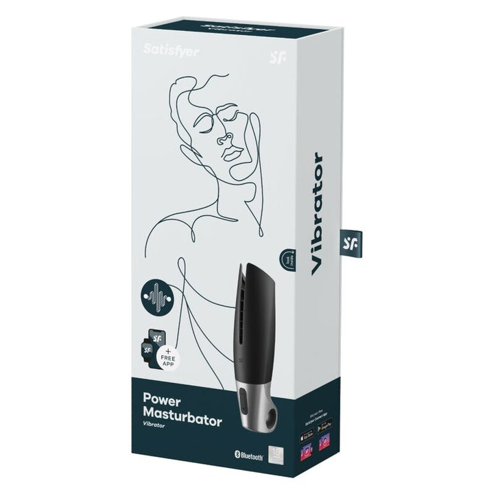 Masturbador Usb Vibração Satisfyer Power Controlo Remoto App