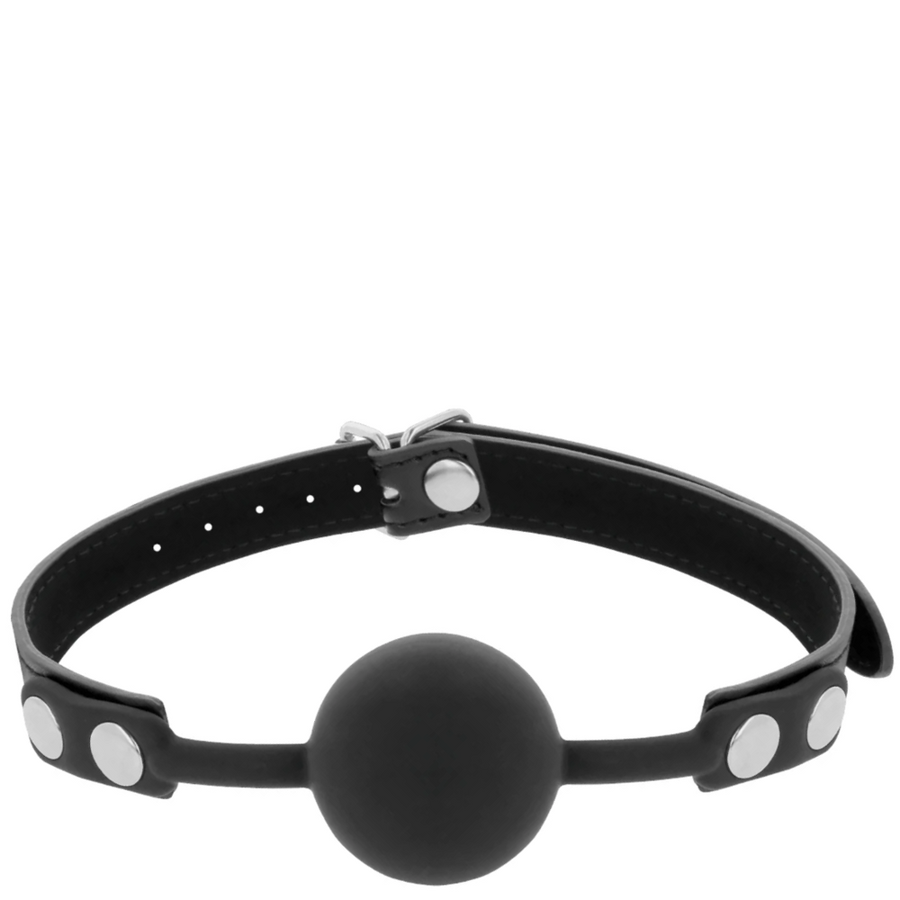 Mordaça Fechada Darkness Preto