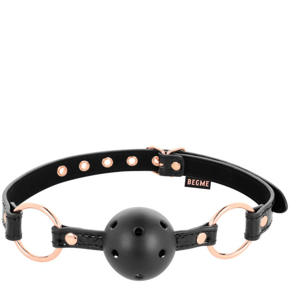 Mordaça Respirável Begme Black Edition