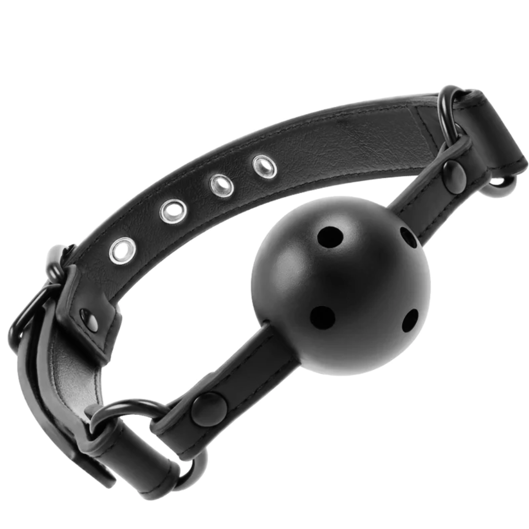 Mordaça Respirável Fetish Submissive Preto