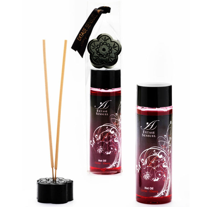 Óleo Massagem Extase Sabor Cereja 100ml