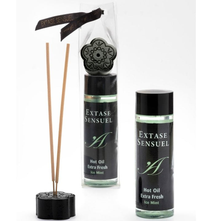 Óleo Massagem Extase Sabor Menta 100ml