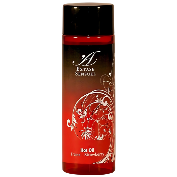Óleo Massagem Extase Sabor Morango 100ml