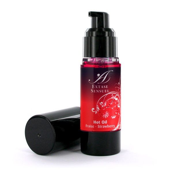 Óleo Massagem Extase Sabor Morango 30ml