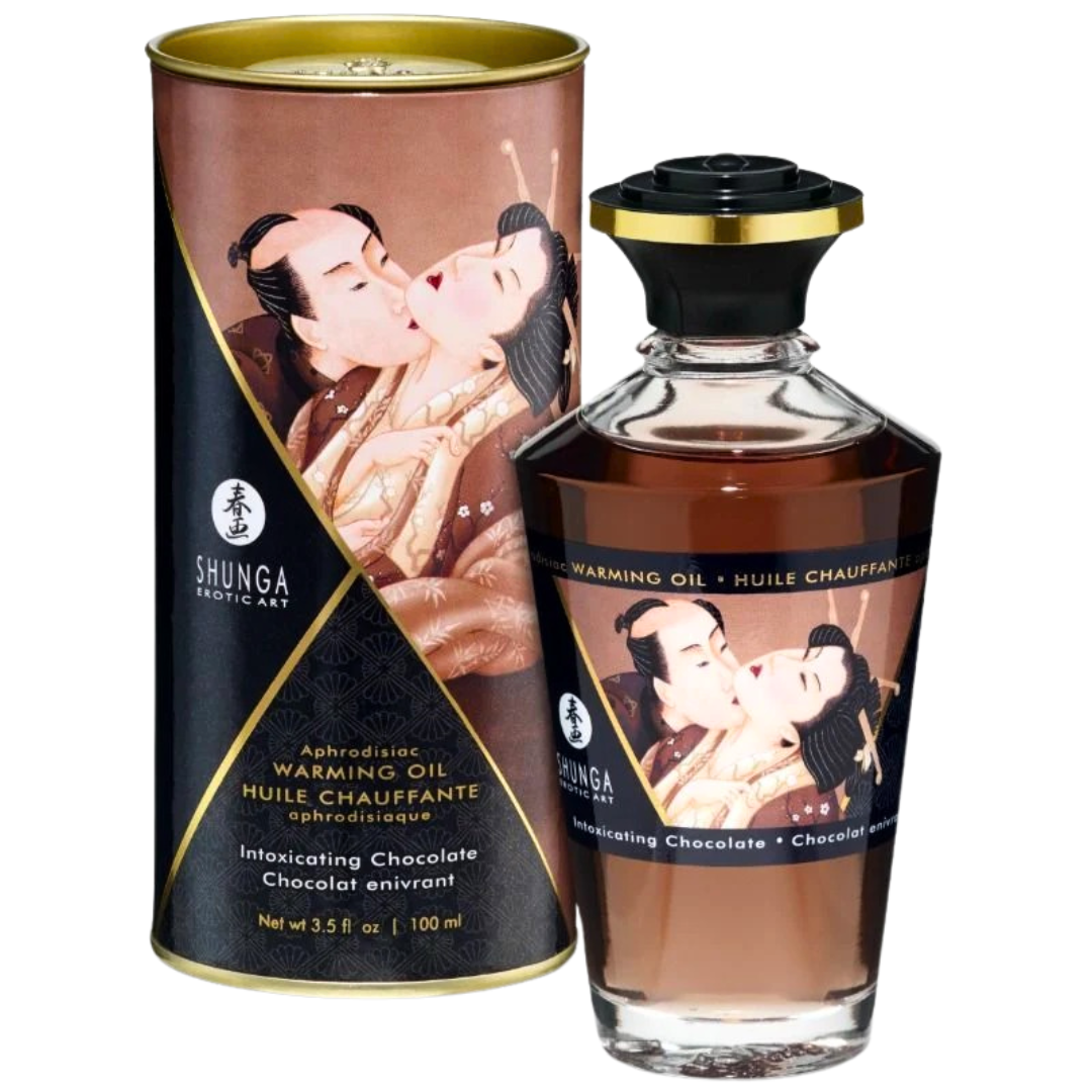 Óleo Massagem Shunga Sabor Chocolate 100ml