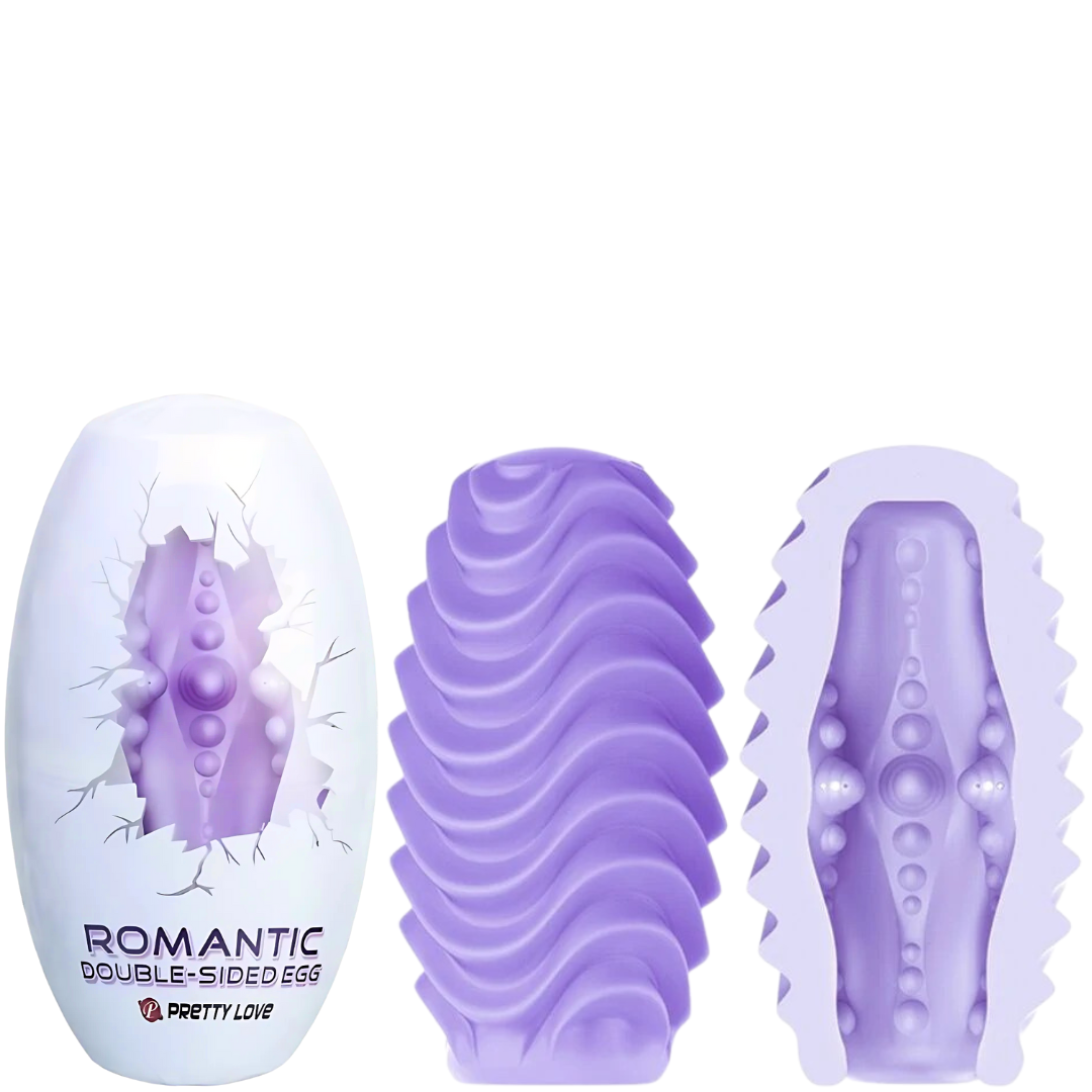 Ovo Masturbador Face Dupla Prettylove Romantic