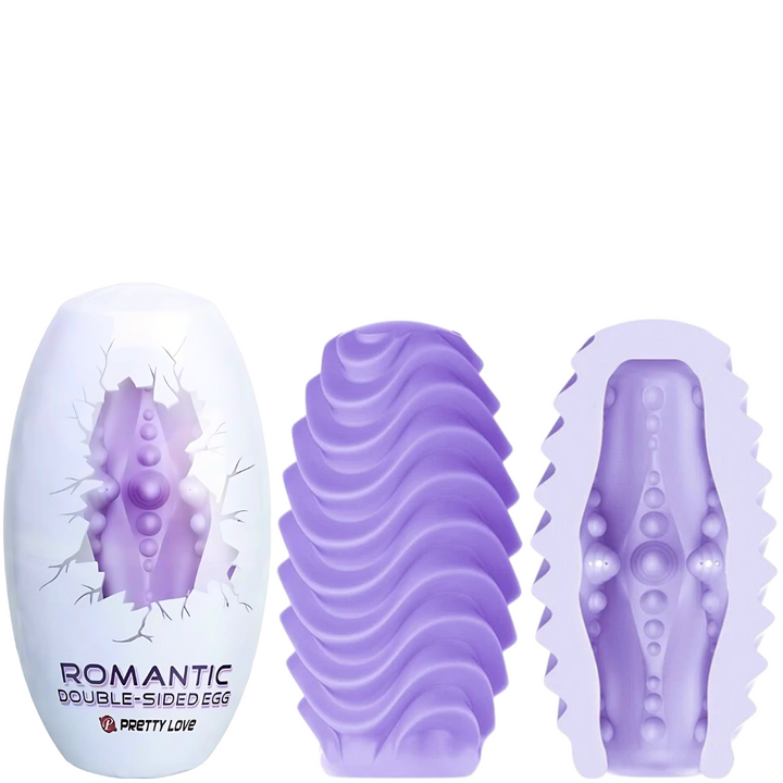 Ovo Masturbador Face Dupla Prettylove Romantic