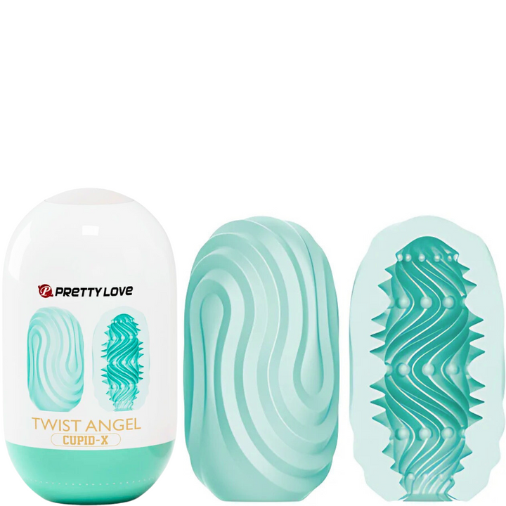 Ovo Masturbador Face Dupla Prettylove Twist