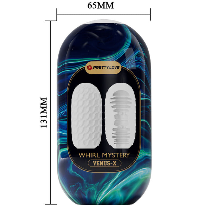 Ovo Masturbador Face Dupla Prettylove Whirl